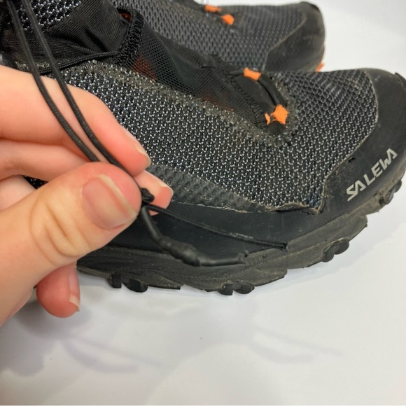 Salewa Men’s intro flex 2 mid goretex sneakers hiking boots black size 10.5 - Picture 9 of 15